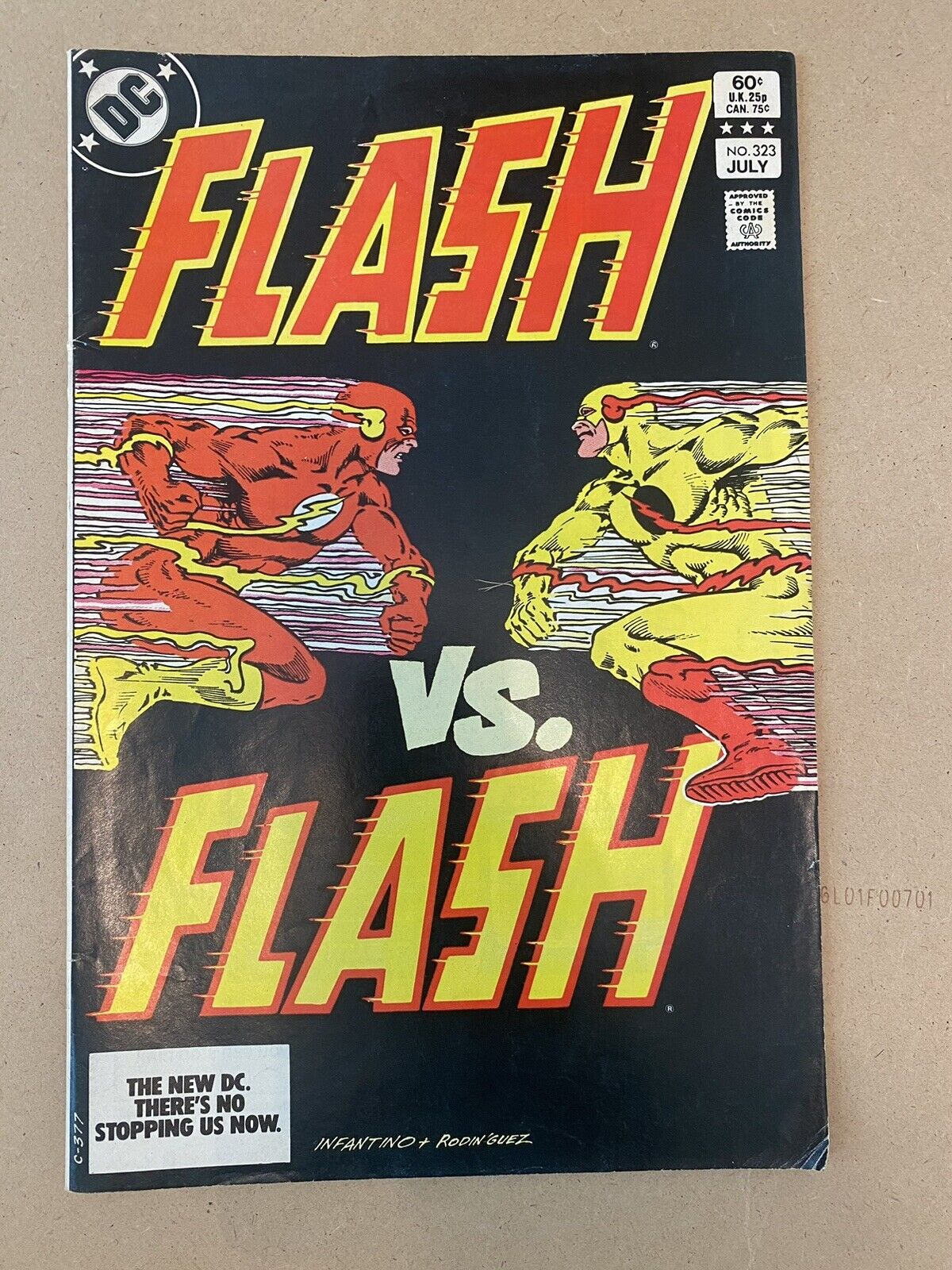 DC Comics Flash vs. Flash #323