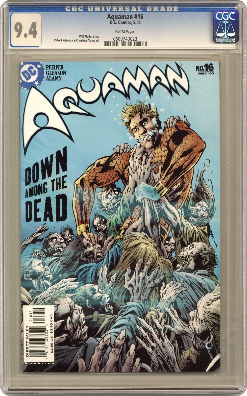 Aquaman #16 CGC 9.4 2004 0609743023