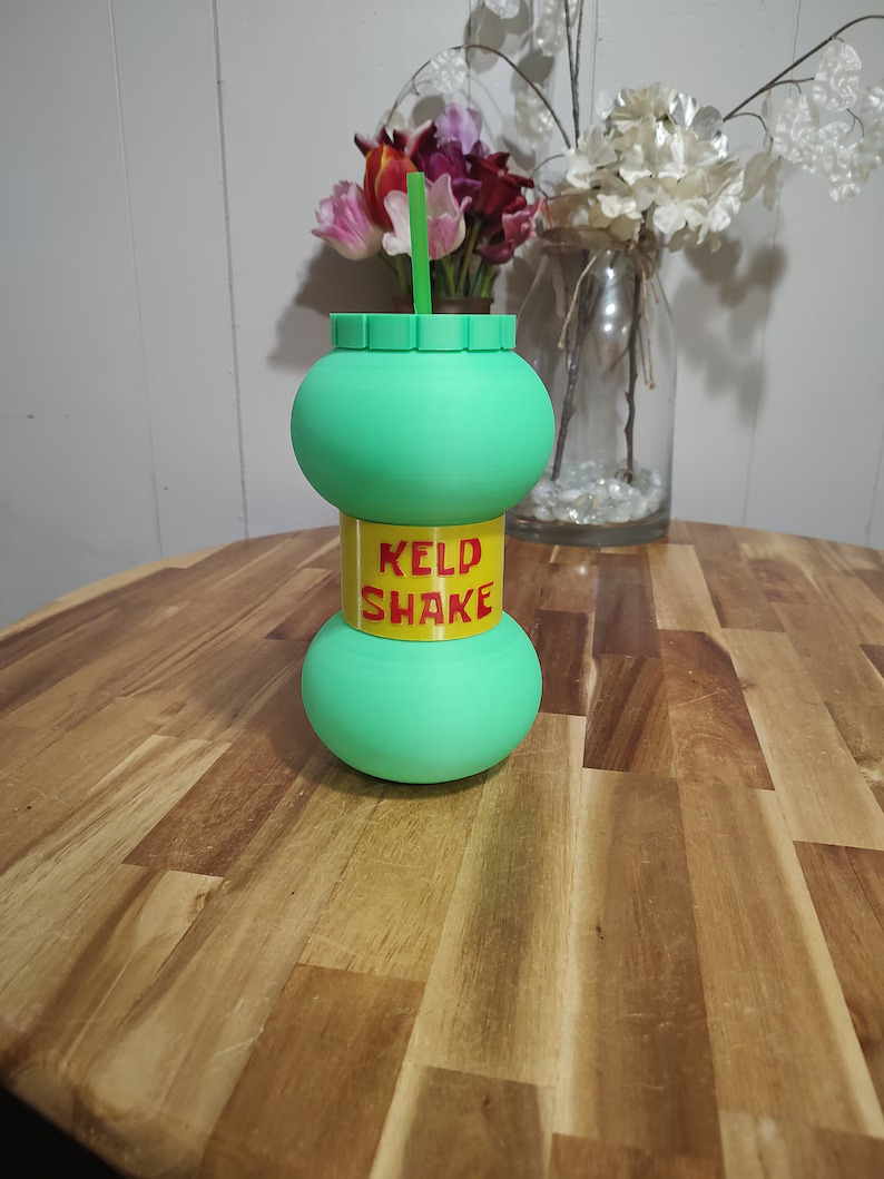 Kelp Shake Bottle Holder, SpongeBob Kelp Shake Cup