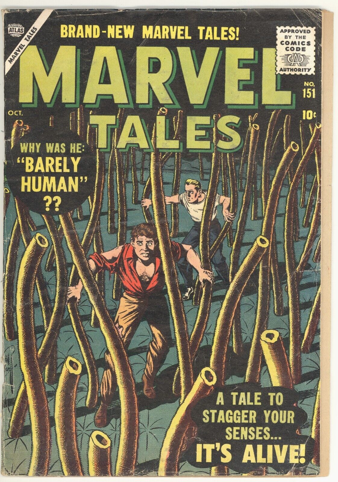 Marvel Tales #151 G - 2.0 (Atlas, 1956)