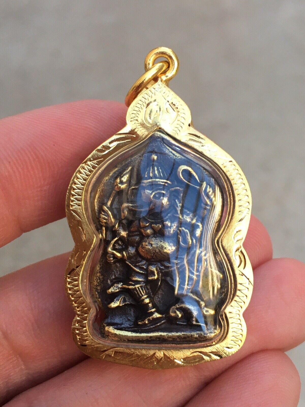 Phra Pikanet Ganesh Elephant Amulet Talisman Love Luck Charm Protection Vol. 3