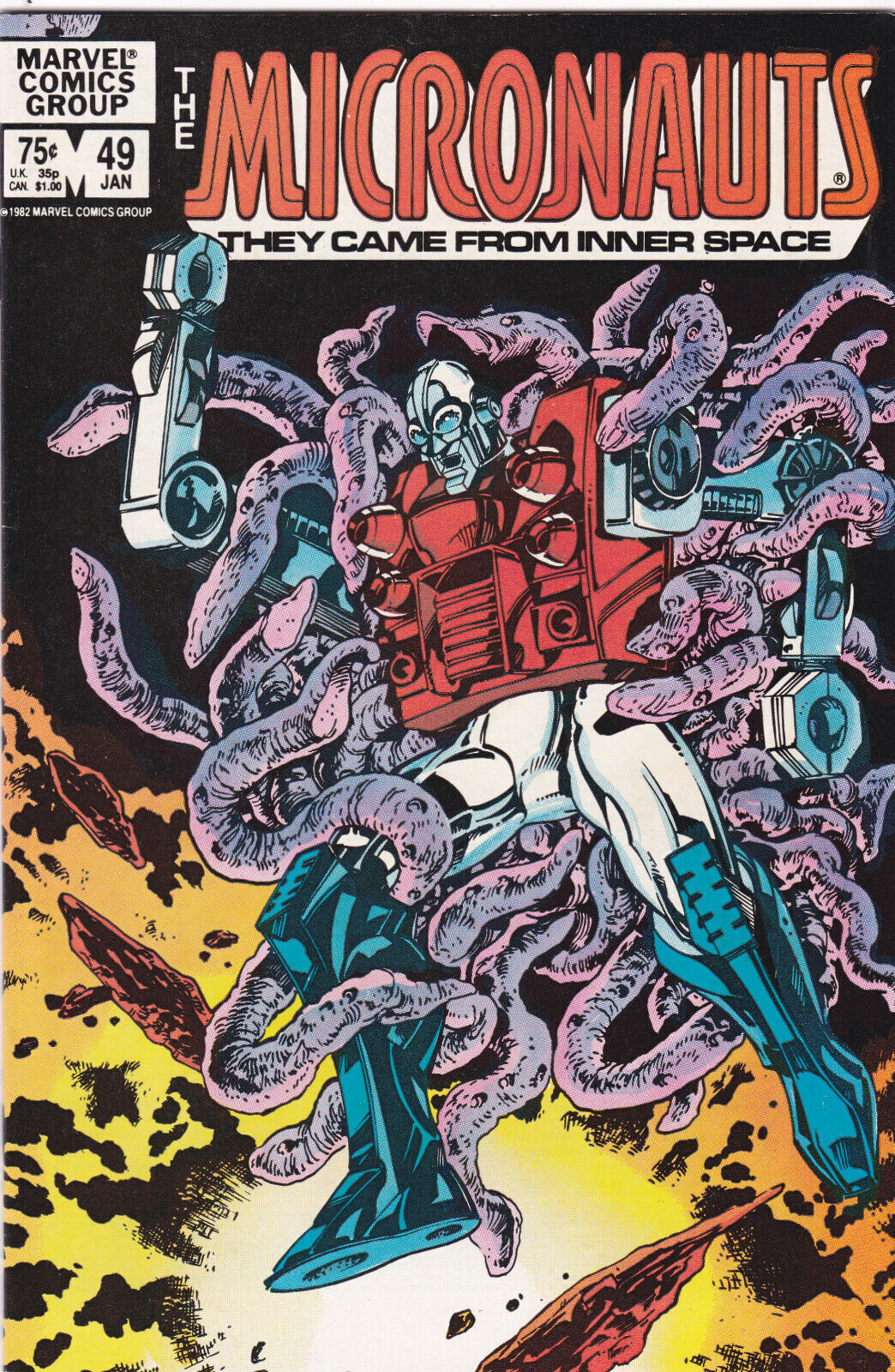 Micronauts #49, Vol. 1 (1979-1984) Marvel Comics
