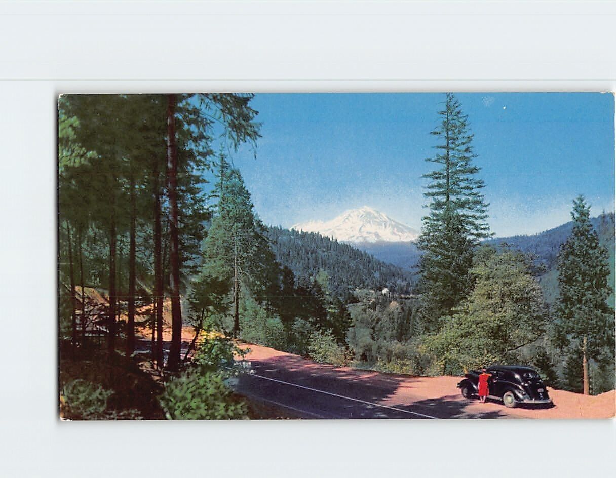 Postcard Mt. Shasta California USA