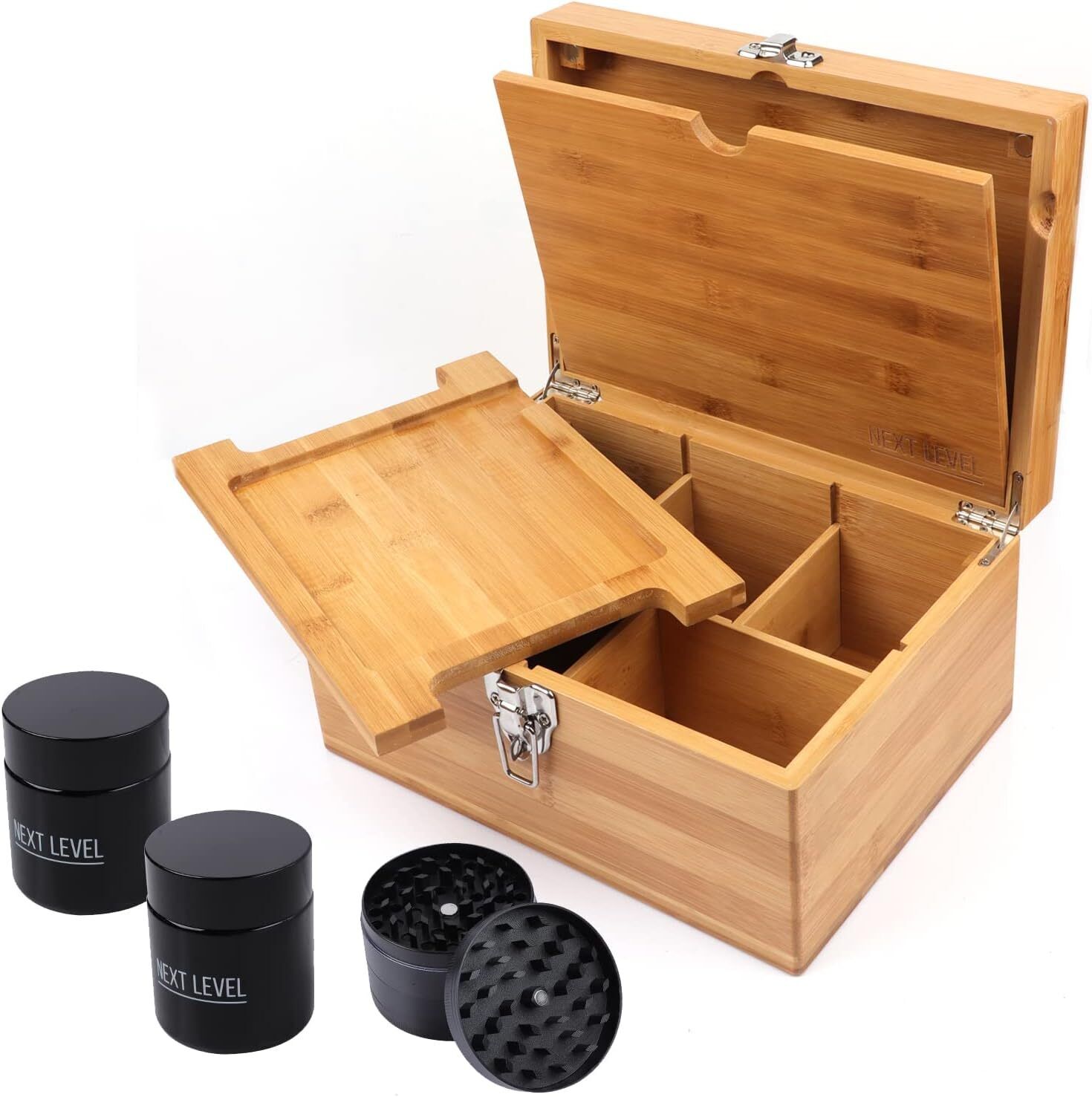 Next Level Product Storage Box, Classic Rolling Tray Storage Box