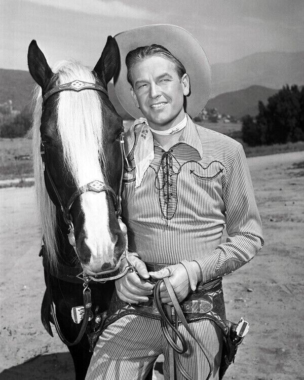 Rex Allen and his horse Koko classic western star 11x17 inch poster