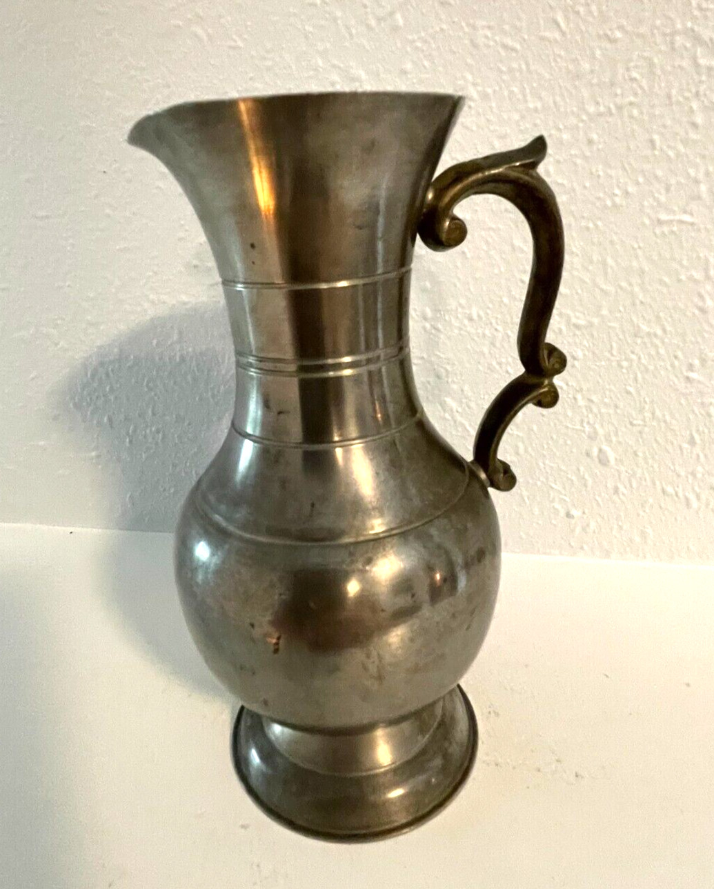 Vintage Pewter Pitcher Vintage Small Fein Zinn Germany 5