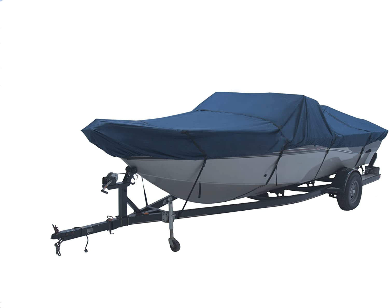 Seal Skin Trailerable Boat Cover- 17\'-19\' Fits V-Hull,Bass Boat,Runabout,Fishing