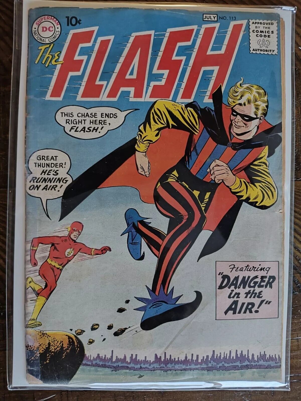 Flash #113 1960 KEY: 1st Appearance And Origin Of The Trickster 