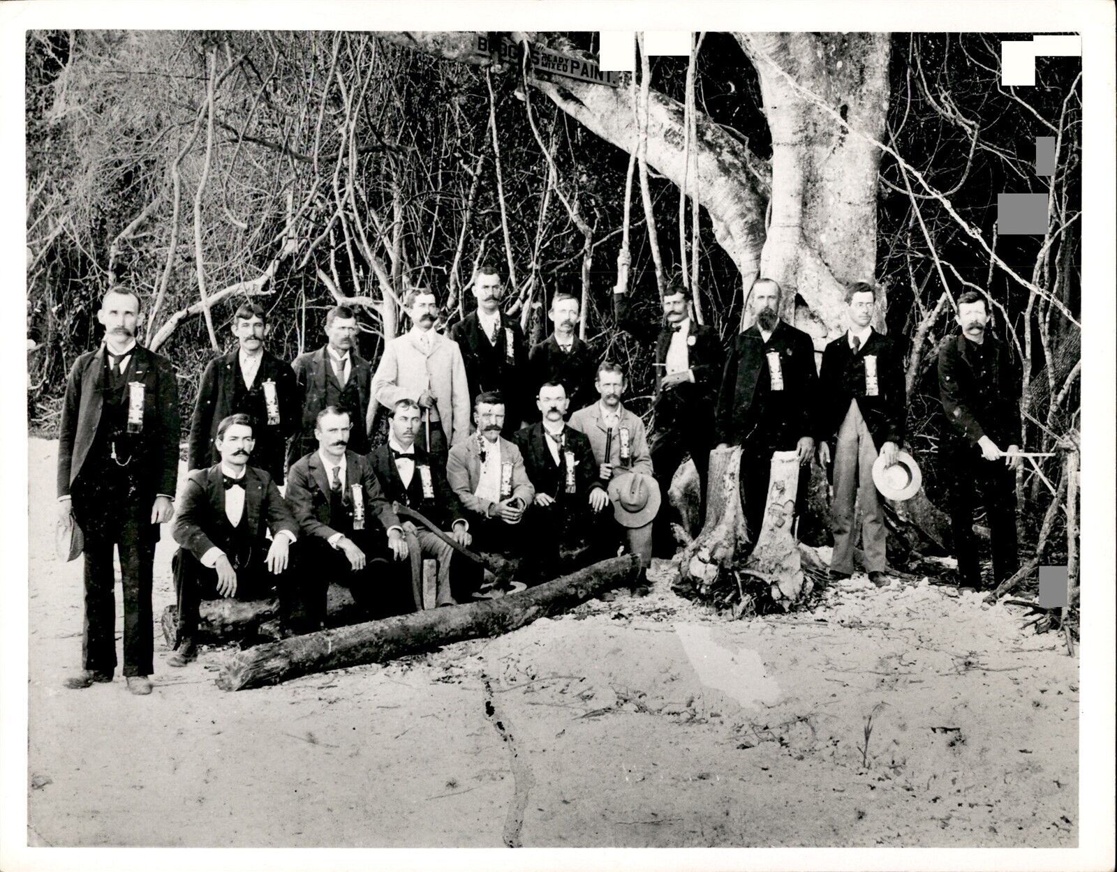 LG19 2nd Gen Restrike Photo MIAMI CONVENTION AROUND 1903 GENTLEMEN CLUB HISTORY