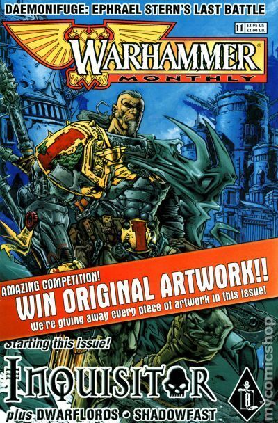 Warhammer Monthly #11 NM 1999 Stock Image
