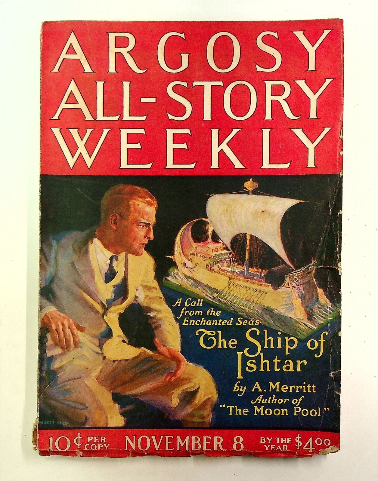 Argosy Part 3: Argosy All-Story Weekly Nov 8 1924 Vol. 164 #3 VG- 3.5