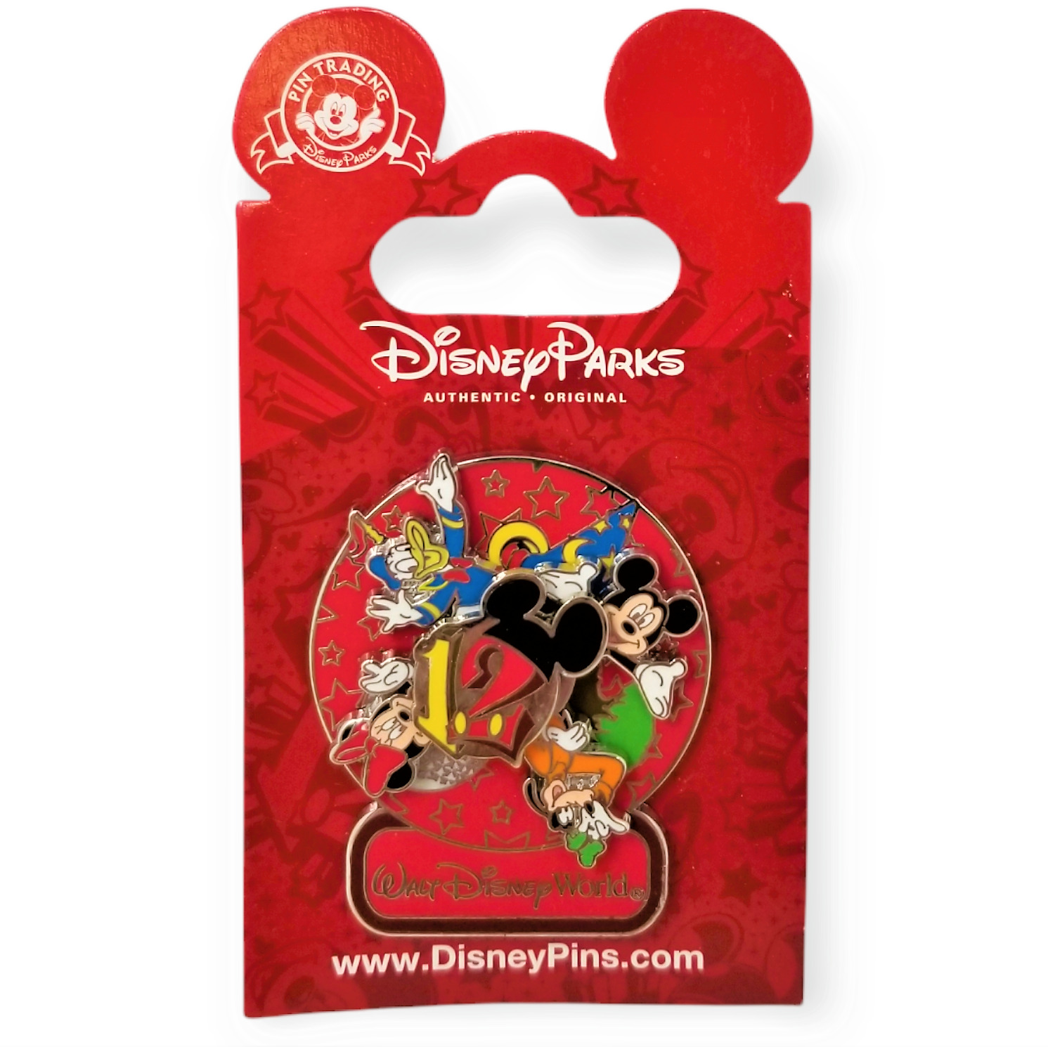 2012 Walt Disney World Spinner Pin