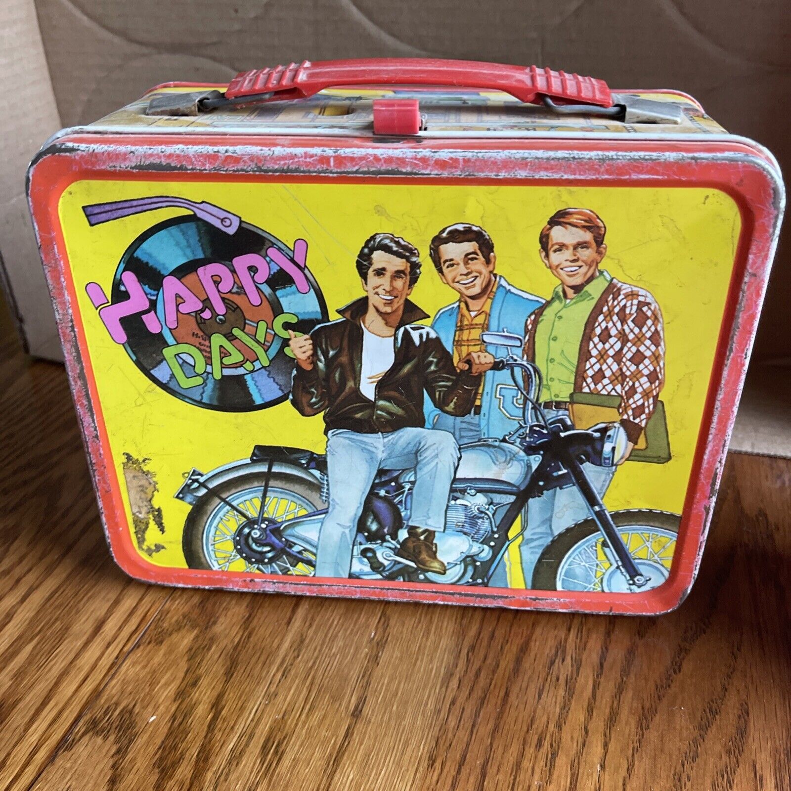 1976 Happy Days Lunchbox With Thermos 
