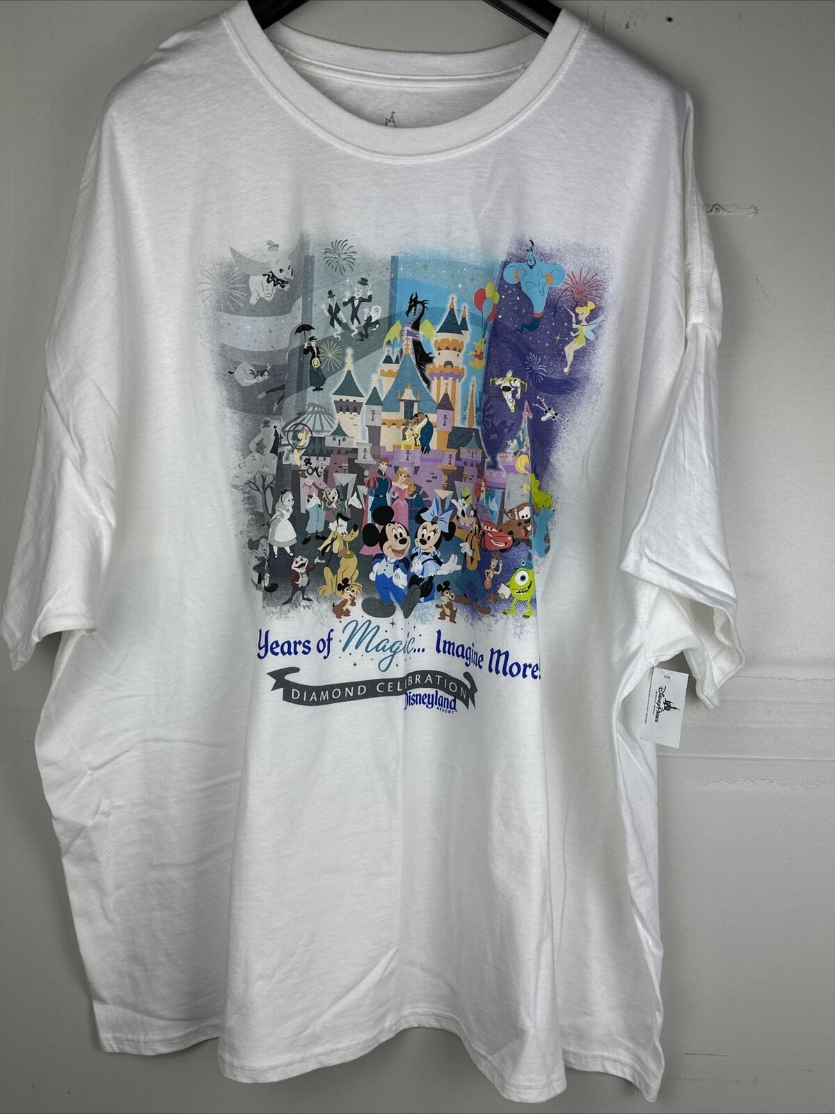 Disneyland Resort | Sixty Years of Magic Diamond Celebration T-shirt | Size 5XL