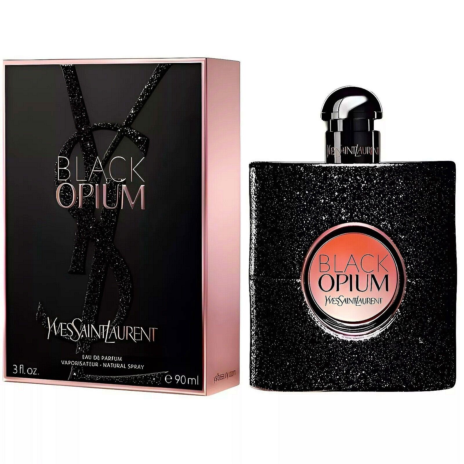 Black Opium by Yves Saint Laurent Eau De Parfum EDP Spray for Women 3 oz/90 ml