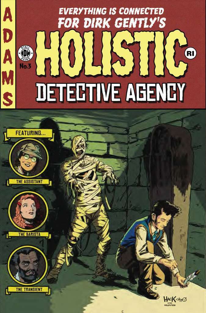 Dirk Gently's Holistic Detective Agency #3B VF; IDW | Douglas Adams RI variant -