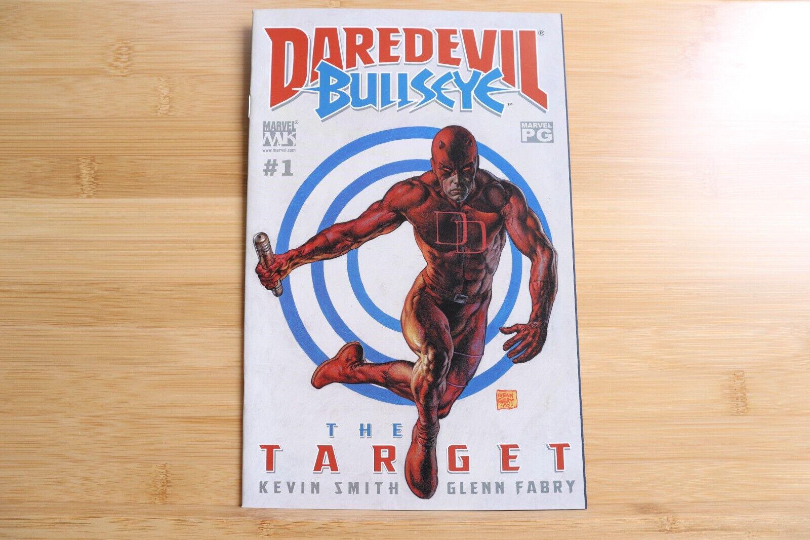 Daredevil Bullseye: The Target #1 Kevin Smith Glenn Fabry Marvel MK VF/NM - 2003