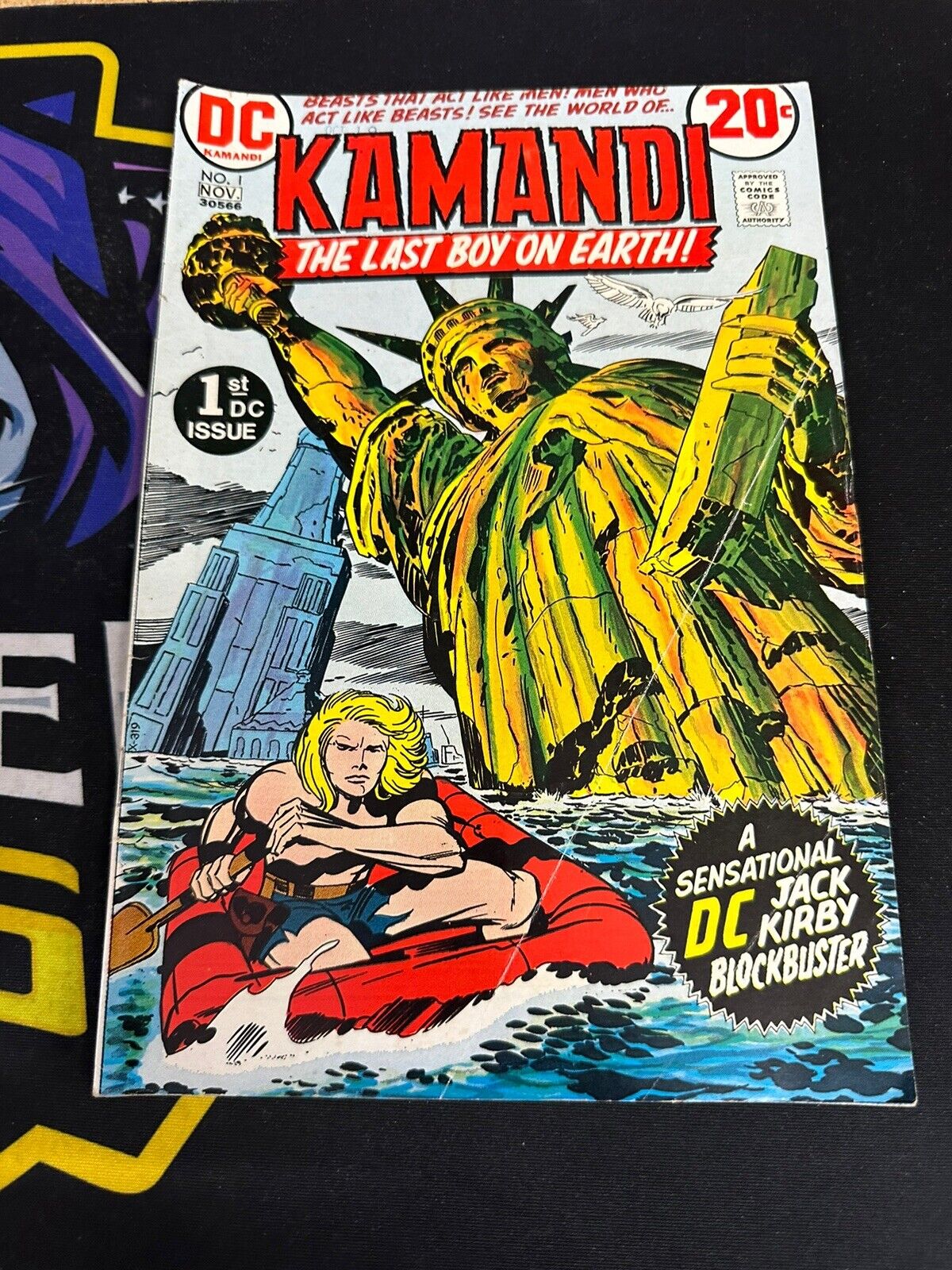 Kamandi # 1 - Origin & 1st appearance, Jack Kirby cover & art