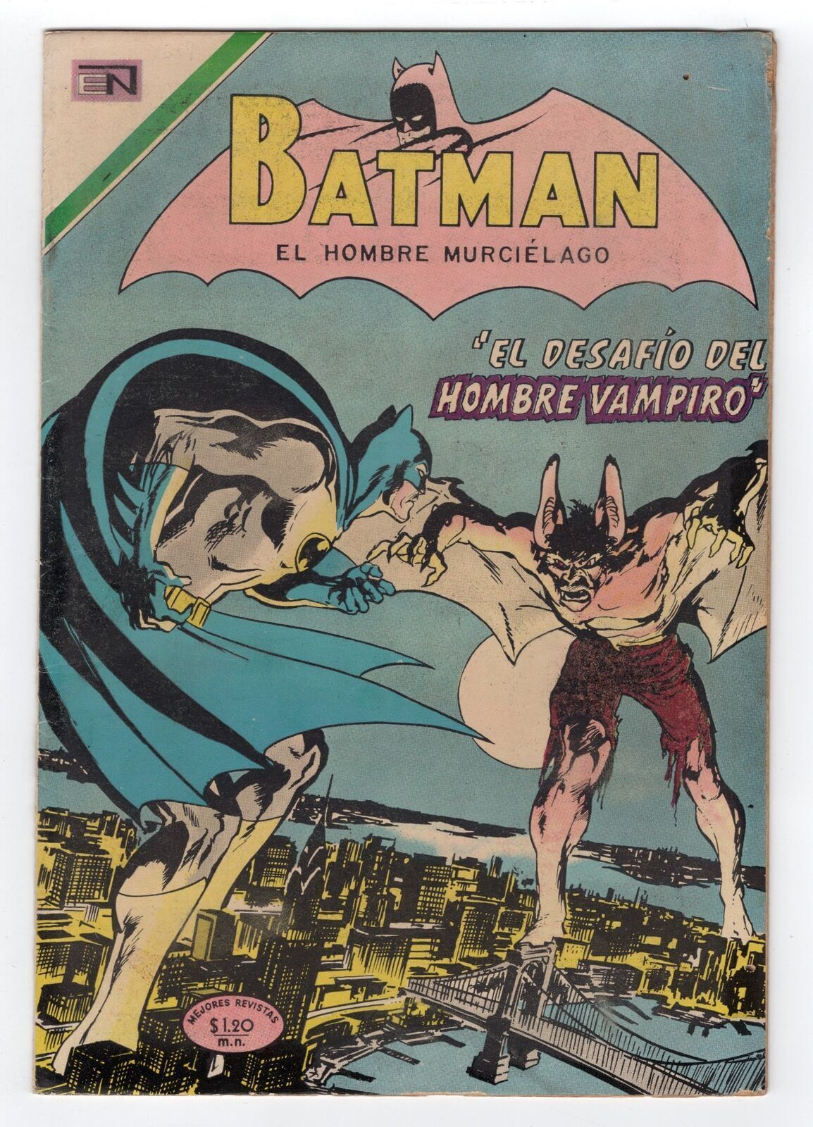 1970 DC DETECTIVE COMICS #400 1ST APPEARANCE OF MAN-BAT KEY GRAIL RARE MEXICO
