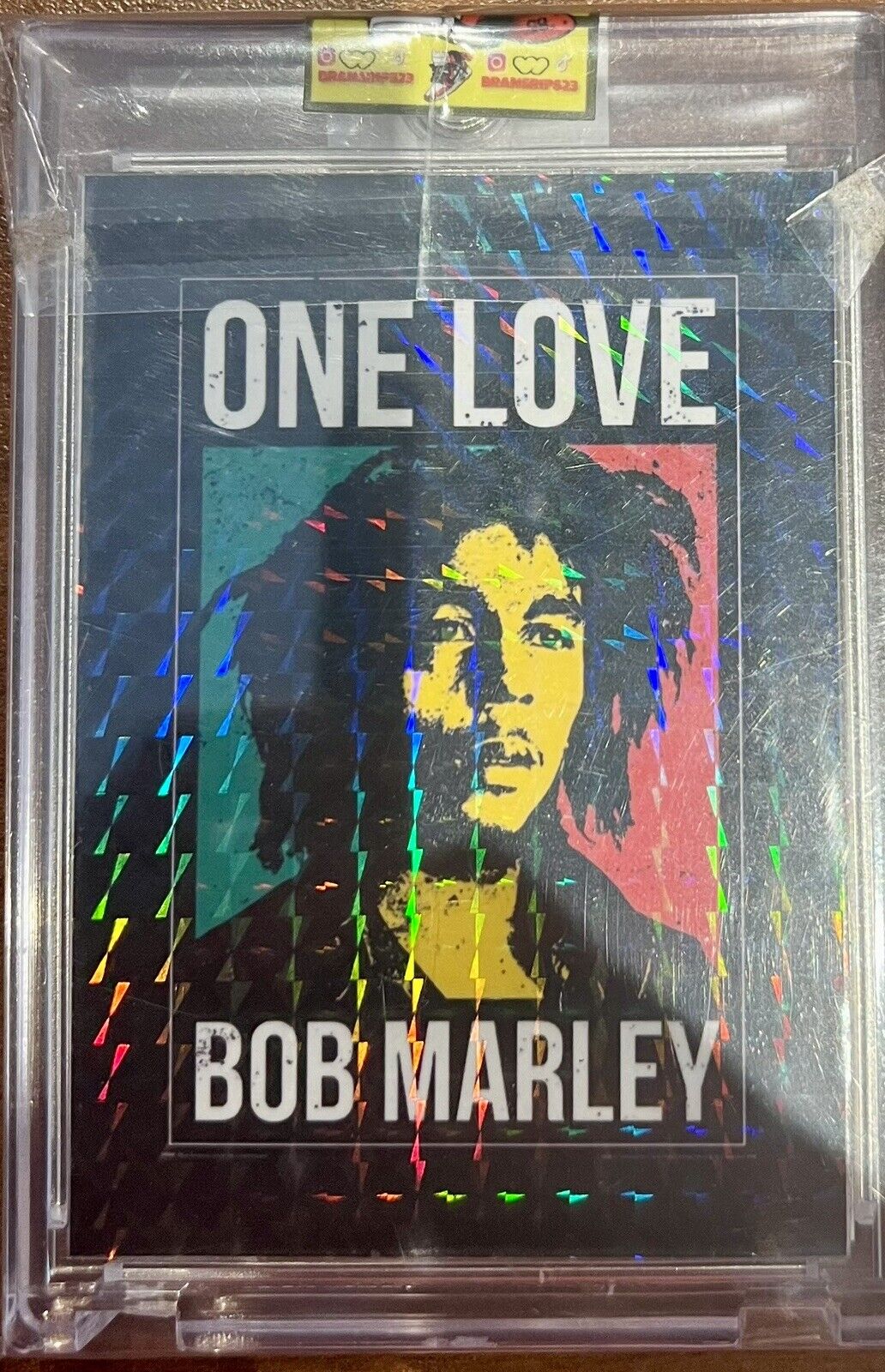 Bob Marley Custom Card 1/1 By Bransrips