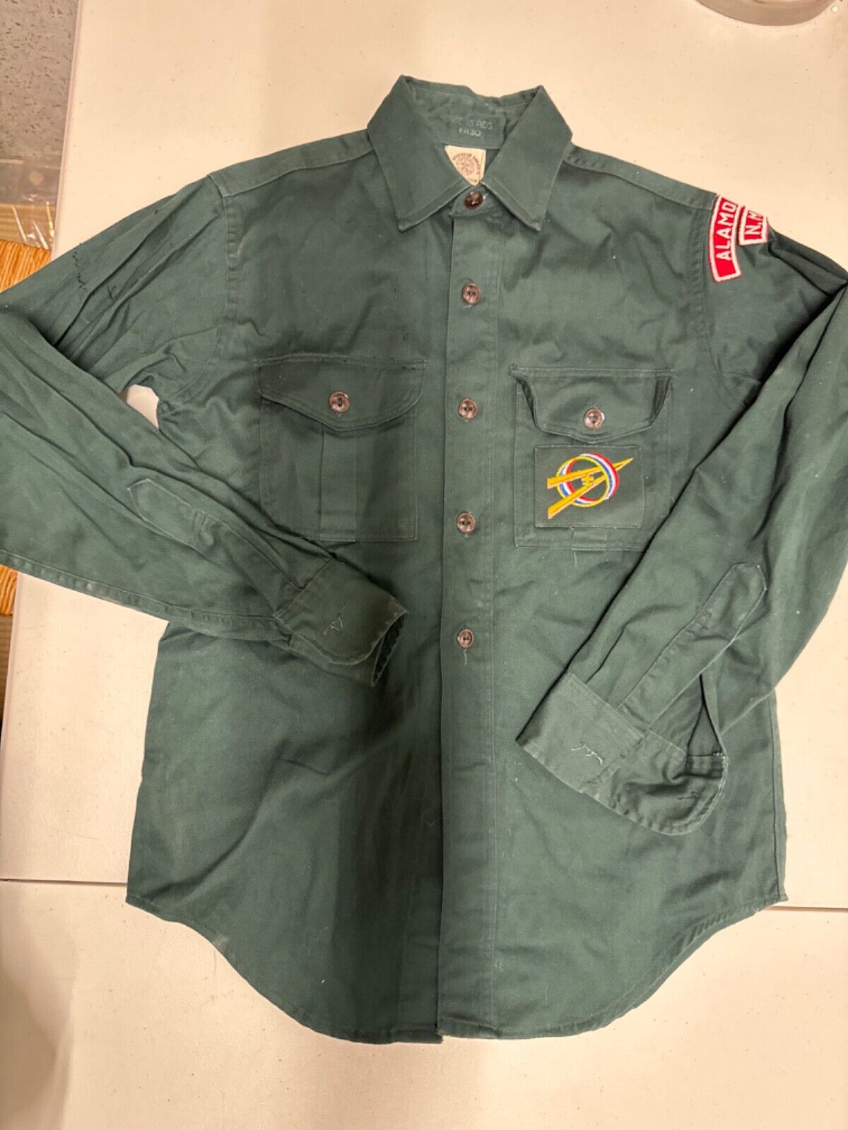BSA Vintage Longsleeve Dark Green Children's Uniform Shirt
