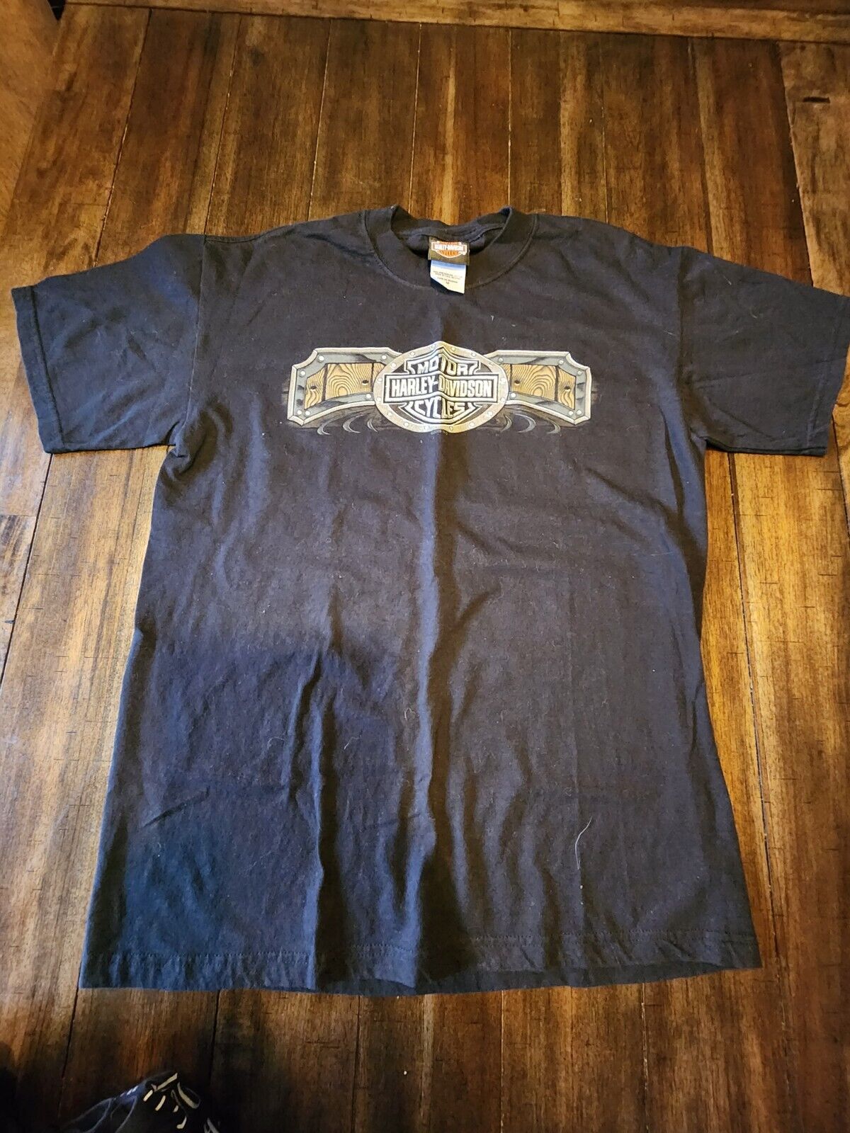 2009 Harley Davidson T Shirt - Mens Medium - Black - Little Rock