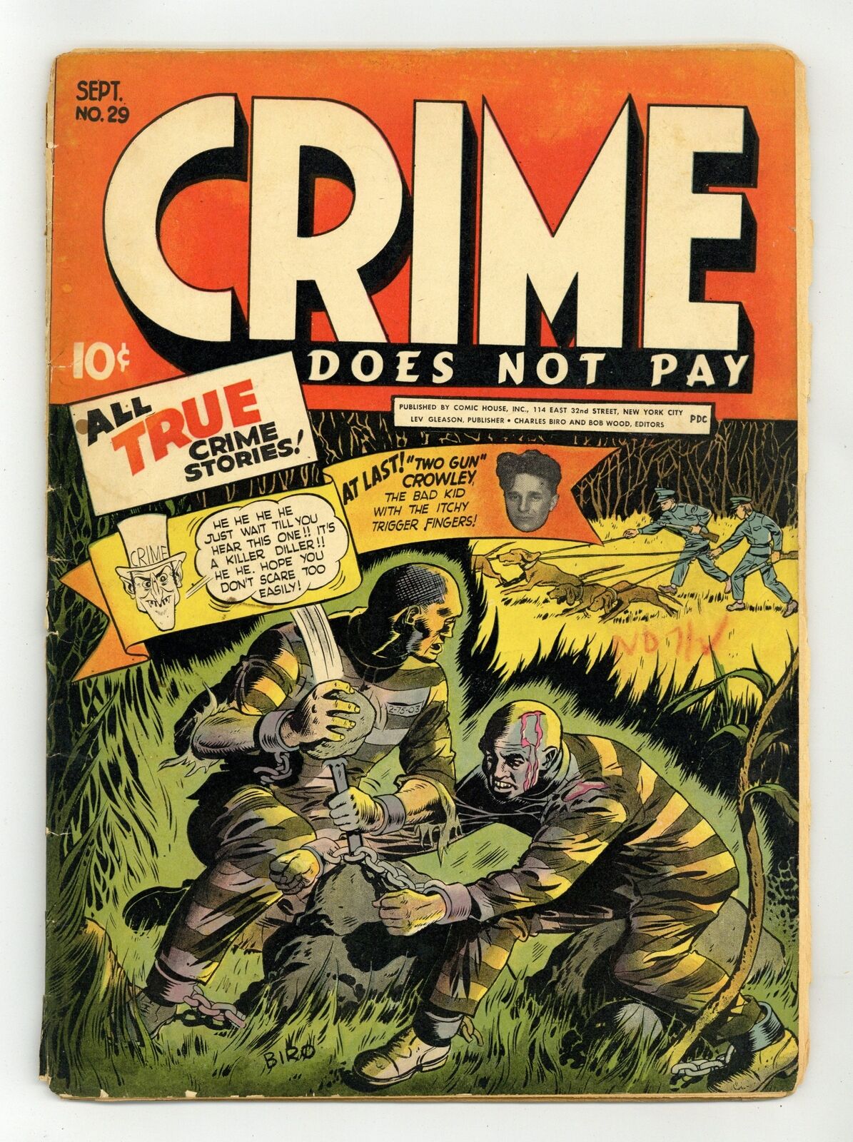 Crime Does Not Pay #29 PR 0.5 1943