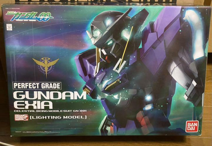 Gundam Exia Lighting Mode Model Kit Bandai Hobby PG 1/60 GN-001 figure