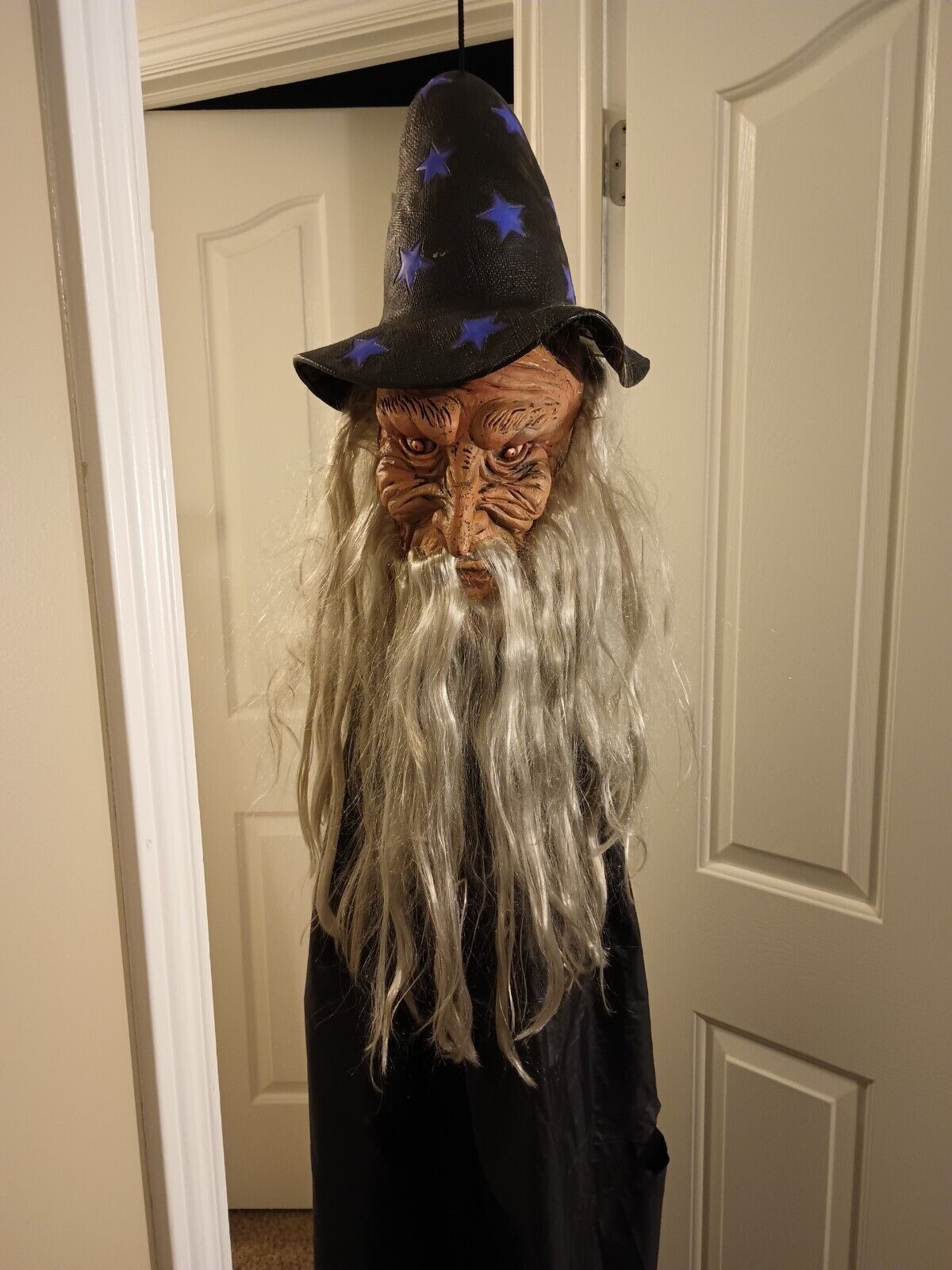 Amusement Park Merlin Wizard with Cape Figure 6ft Tall
