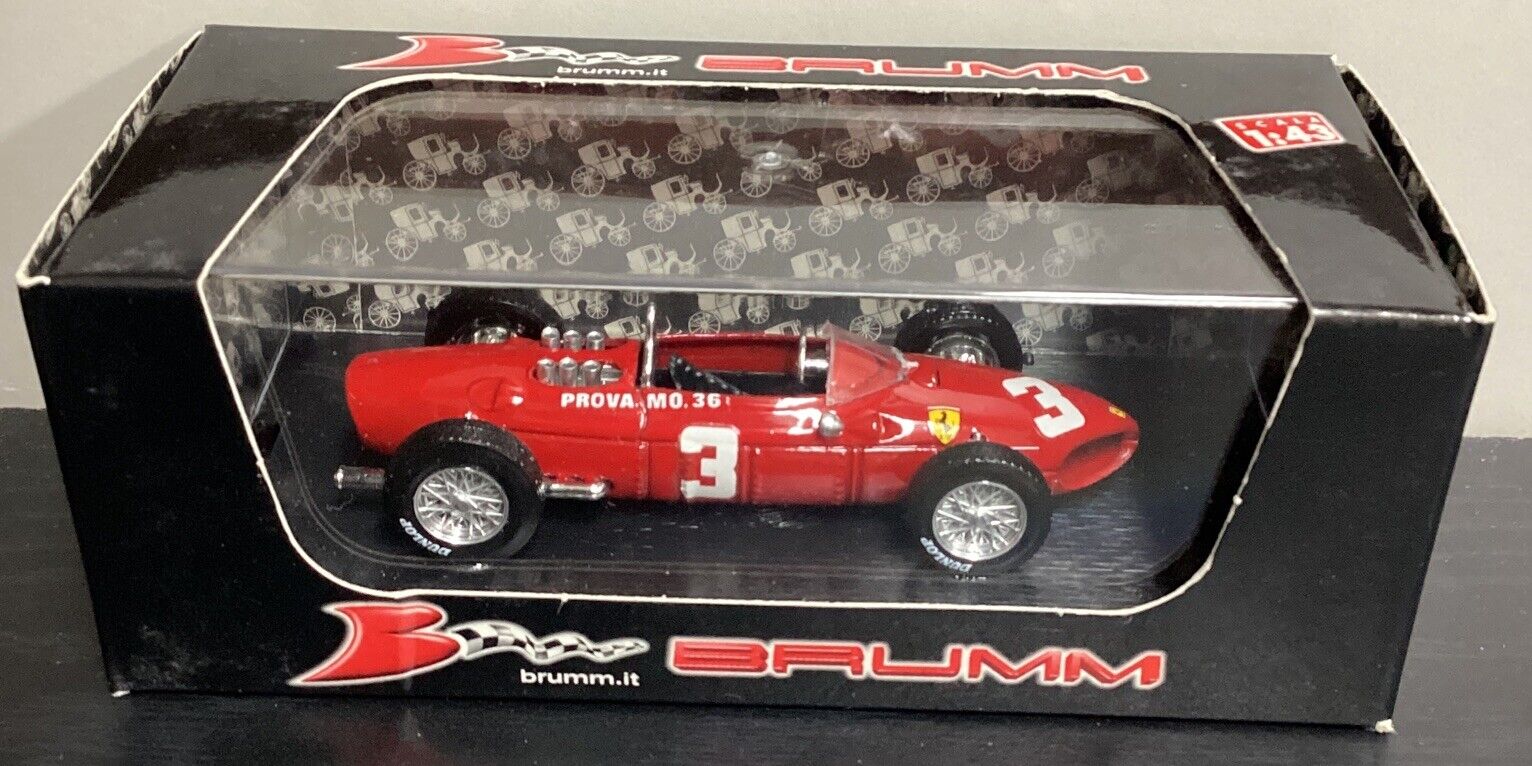 Brumm 1/43 Ferrari 156 1961 Black  R123s - RP_2974