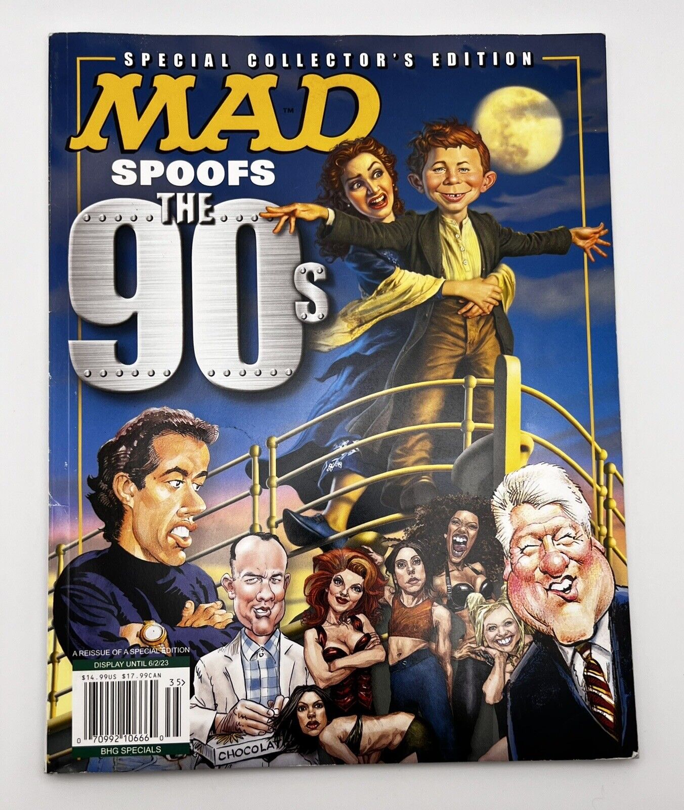 Mad Magazine Spoofs The 90s Special Collectors Edition Seinfeld Titanic Clinton
