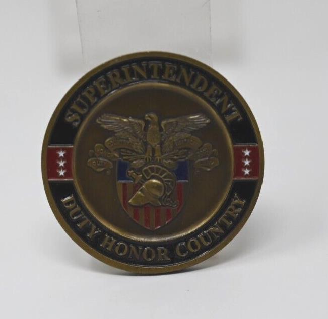RARE SUPERINTENDENT WEST POINT ACADEMY COMBAT CHALLENGE COIN MILITARY ARMY USA