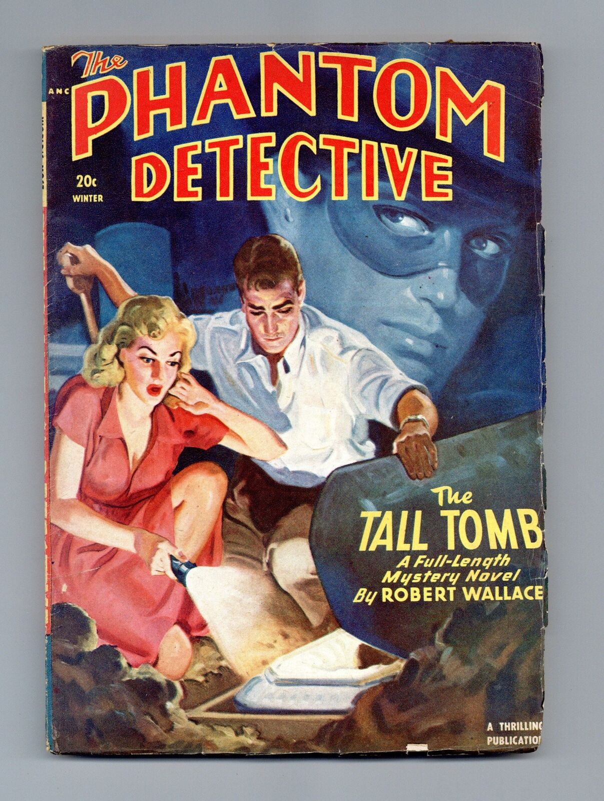Phantom Detective Pulp Jan 1950 Vol. 54 #2 FN/VF 7.0