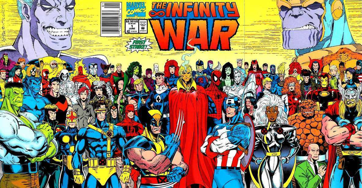 The Infinity War #1 Newsstand Cover Marvel Comics