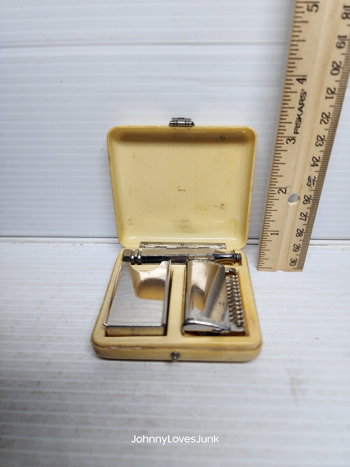 Vintage Ever Ready Travel Razor In Celluoid Case New Never Used