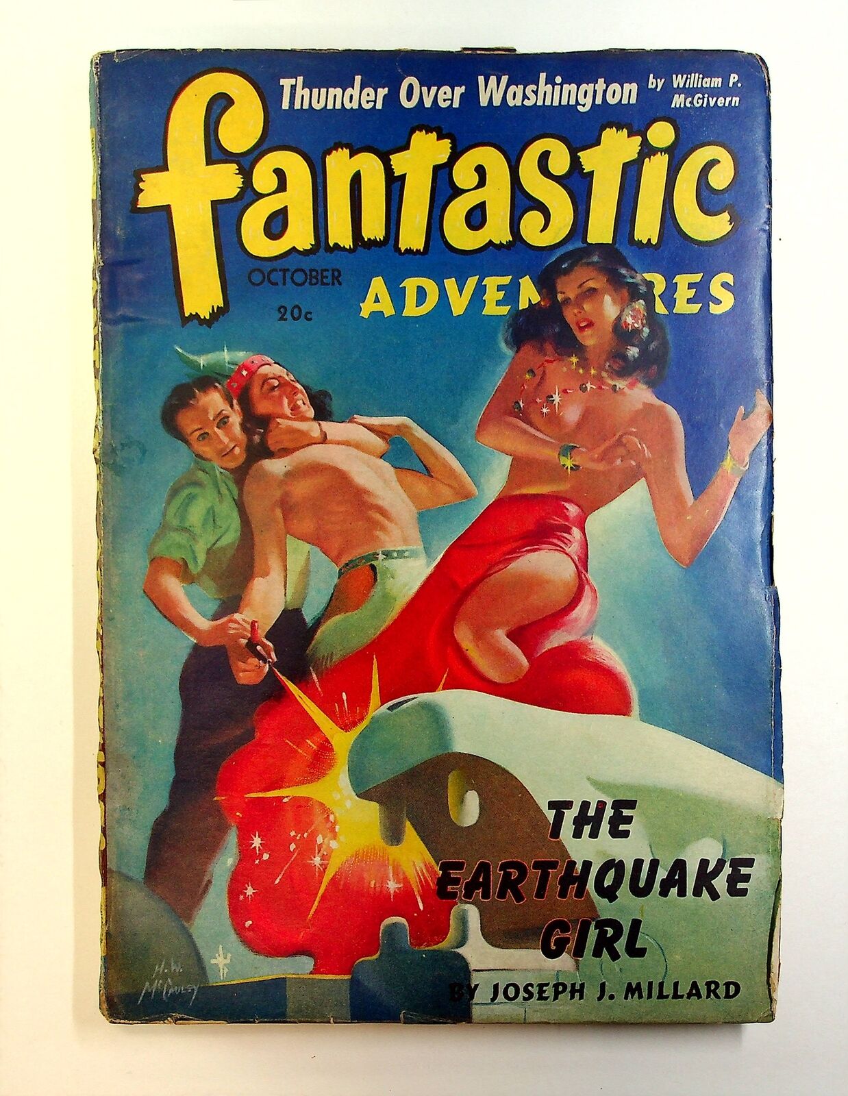 Fantastic Adventures Pulp / Magazine Oct 1941 Vol. 3 #8 VG