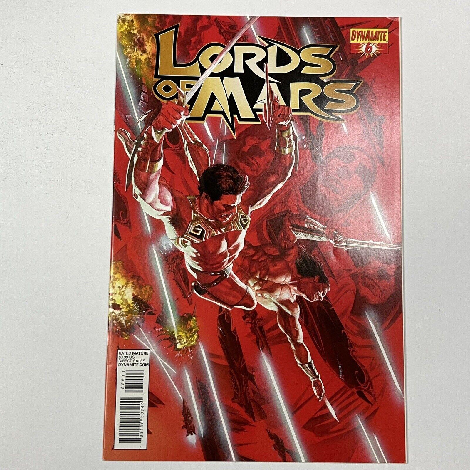 Lords of Mars #6 (of 6) Ross Cover Comic Book 2014 - Dynamite 