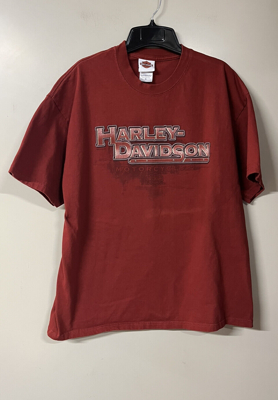 Harley-Davidson T-Shirt XL Red Zurich Switzerland H-D