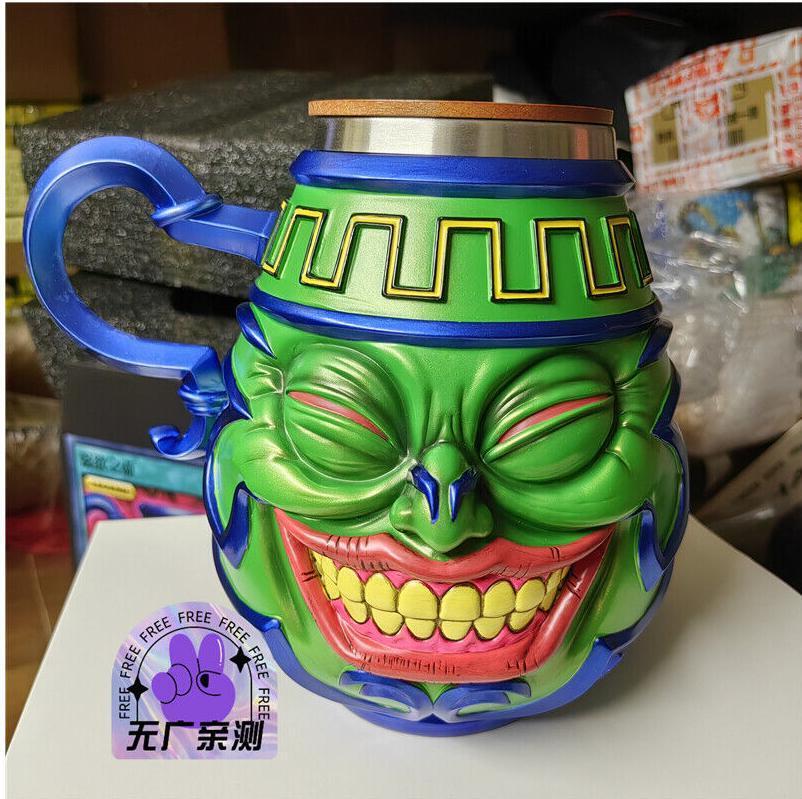 PSD STUDIO Pot of Greed Cup Duel Monsters Stainless Steel 19cm 400ml New Gifts