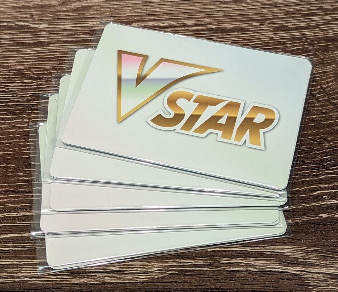 5x Pokemon VSTAR Energy Card Black And White (Lot of 5)