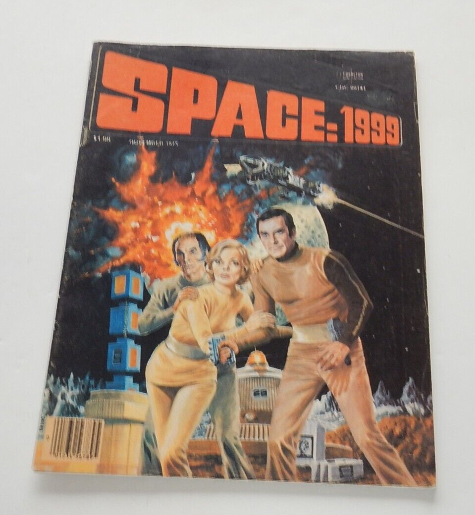 SPACE 1999 MAGAZINE NOVEMBER 1975 - CHARLTON PUBLICATIONS