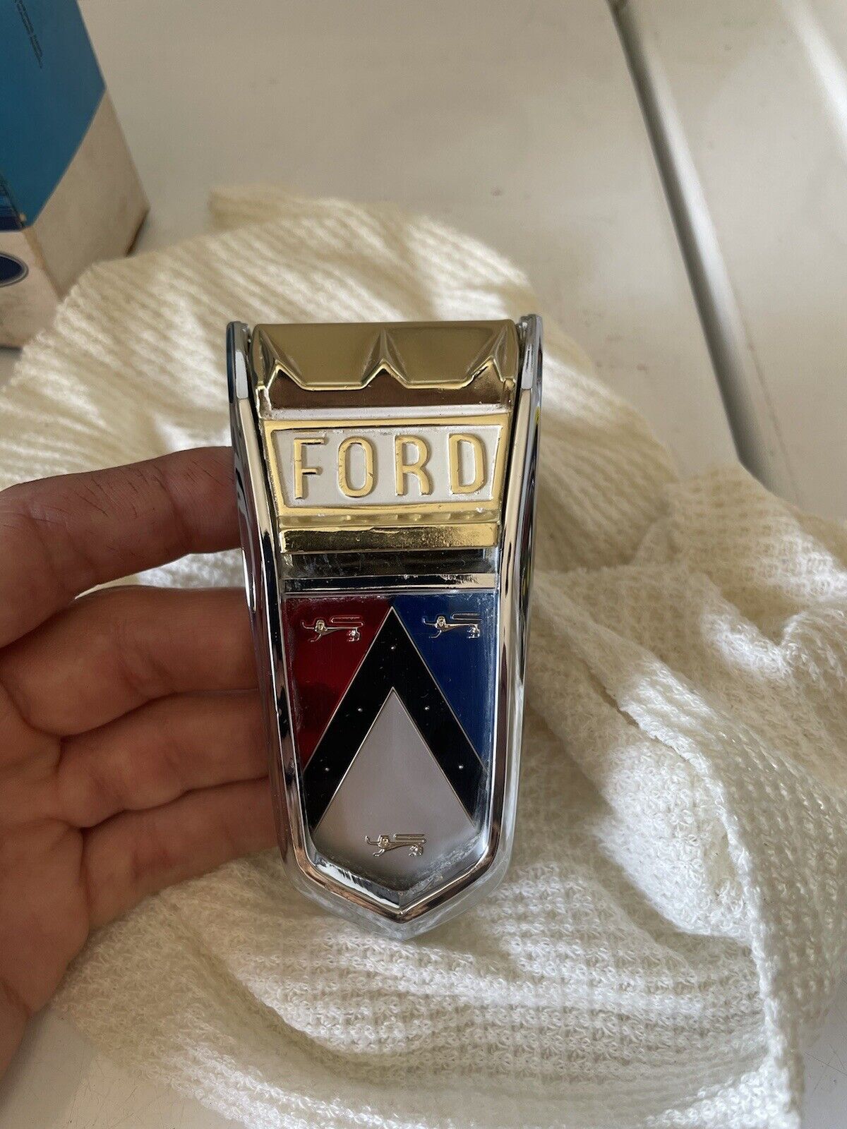 1963 Ford Falcon Trunk Ornament NOS