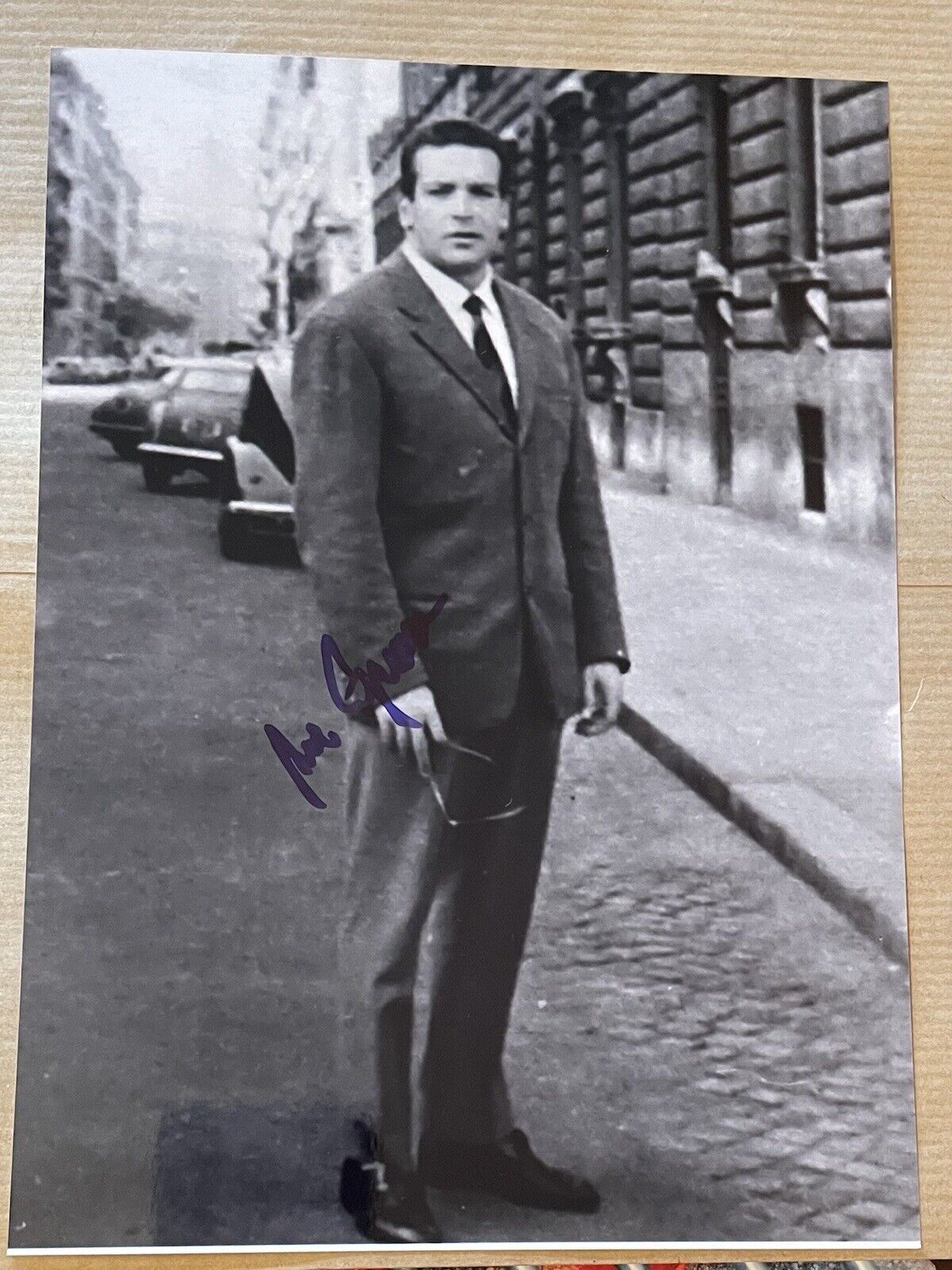 Bud Spencer - Carlo Pedersoli 100% original signed, autograph on 21x15 cm photo