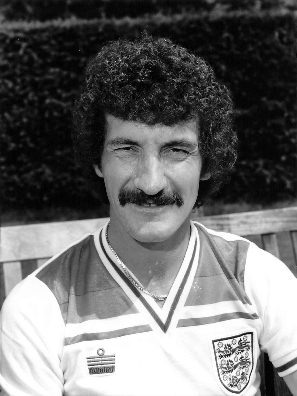 1982 Press Photo TERRY MCDERMOTT Liverpool England Football Team World Cup Squad