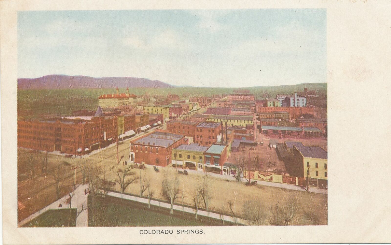 COLORADO SPRINGS CO - Colorado Springs - udb (pre 1908)