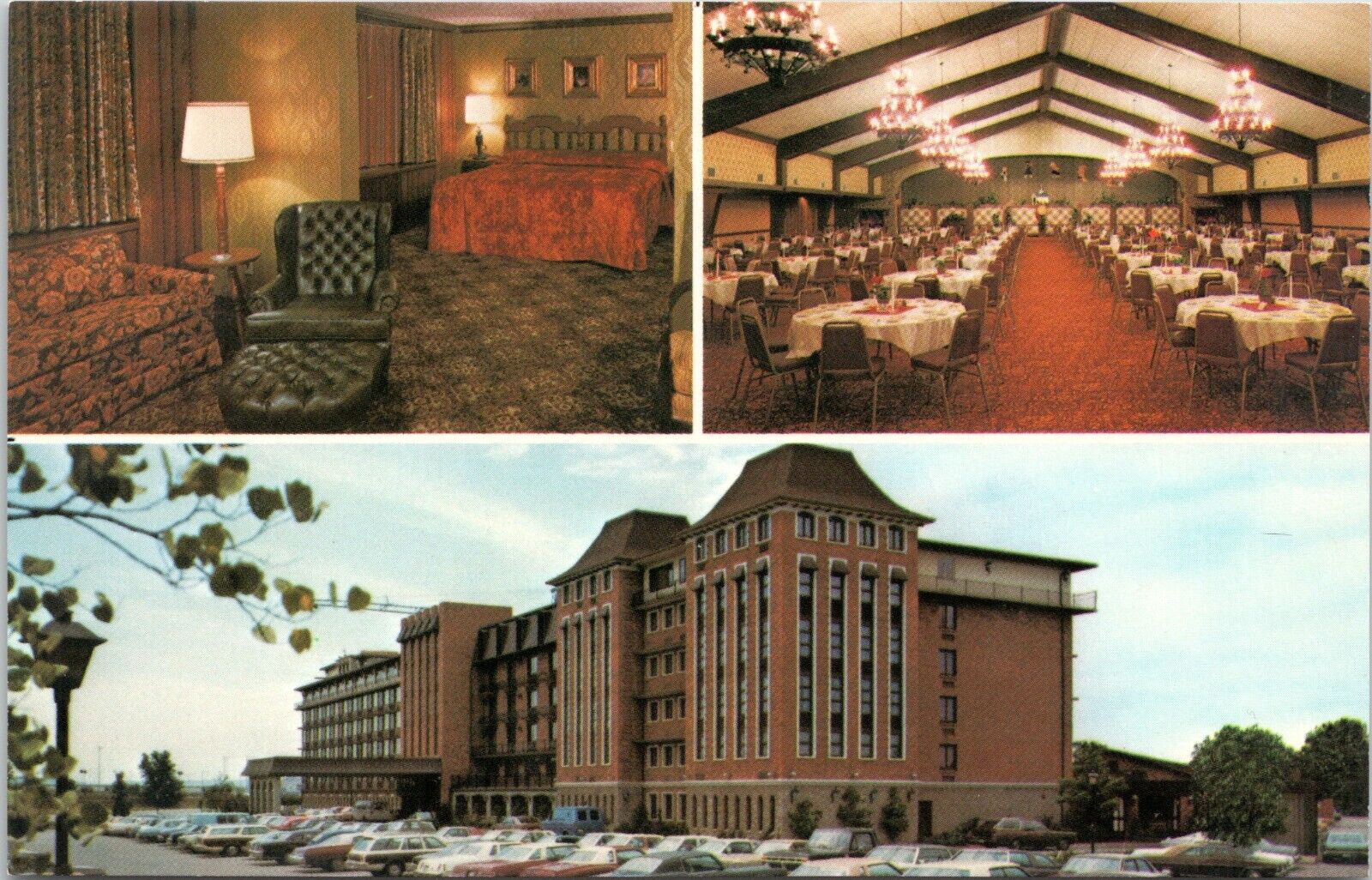 Executive West Motel, Louisville, Kentucky - c1970s Chrome Postcard