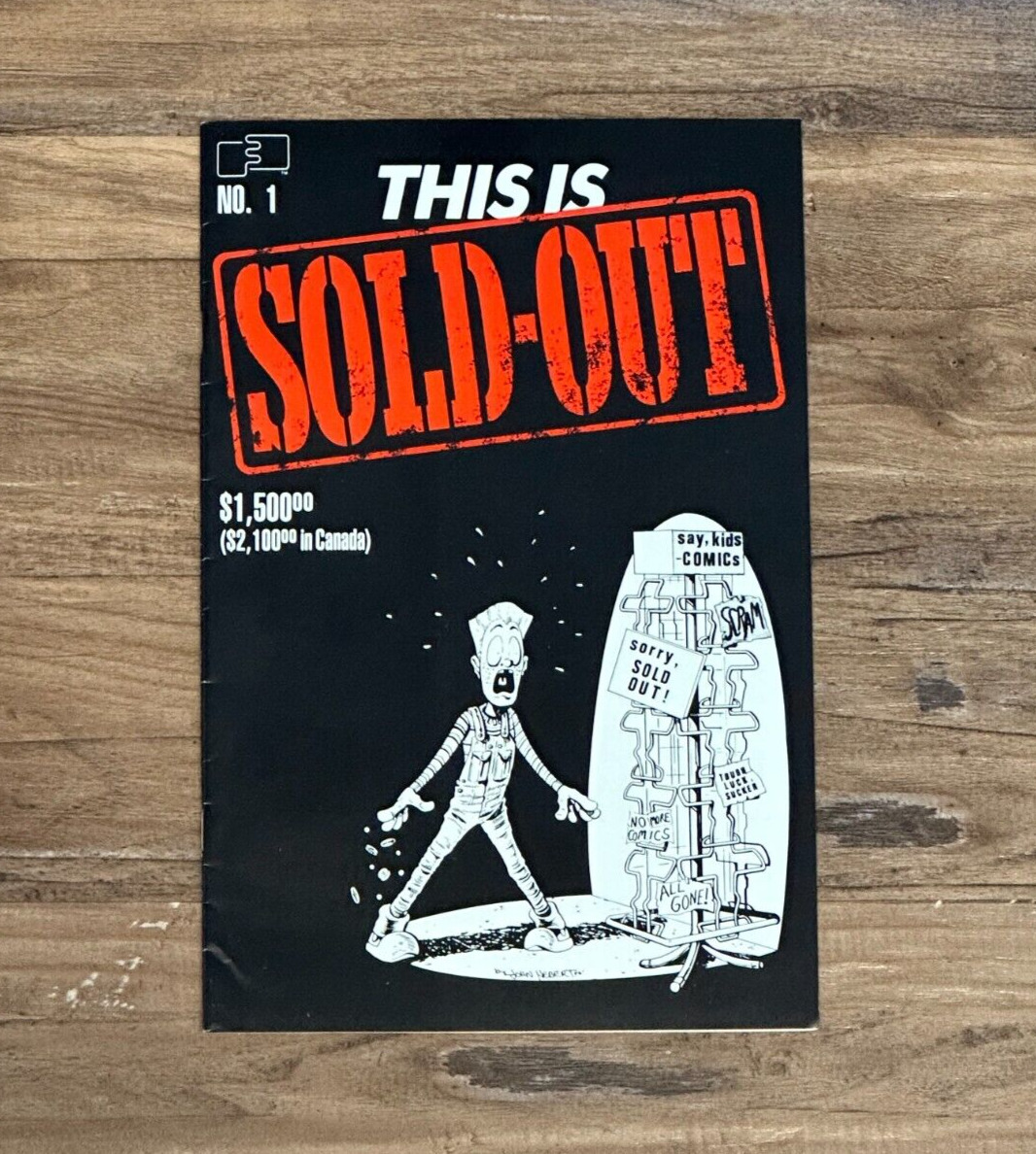 This Is Sold Out # 1 FantaCo Enterprises 1986 Comic
