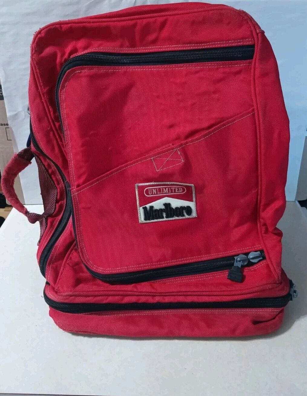 Vintage 90s Unlimited Adventure Team Marlboro Travel Bag