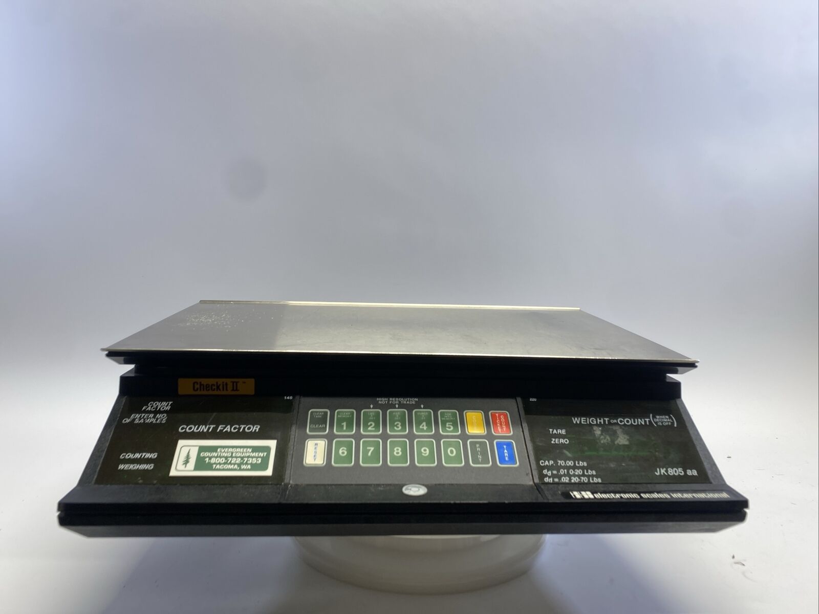 Electronic Scales International ESI Checkit ll JK800 Digital