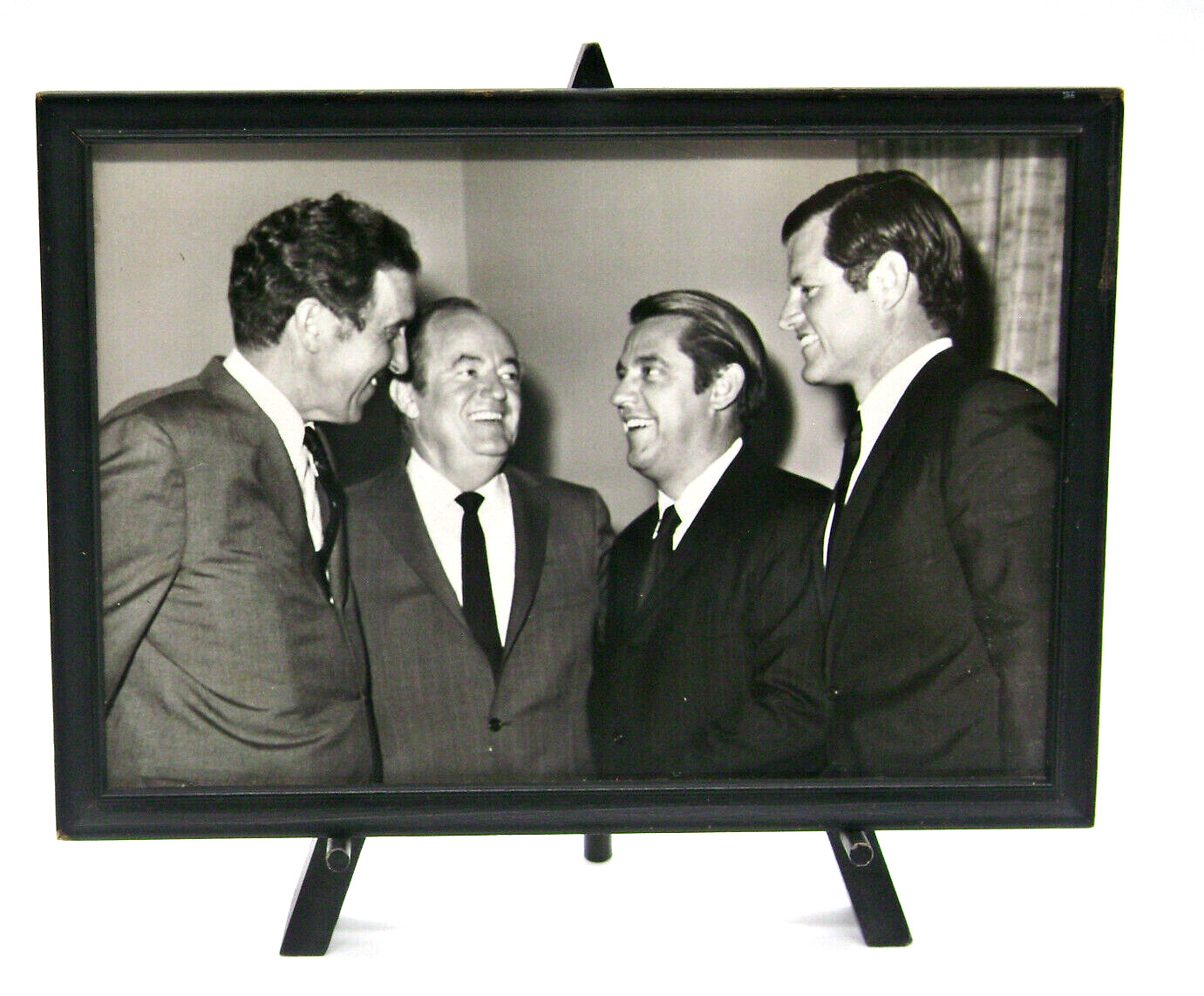 1968 U.S. Senate B&W Press Photo Muskie - Humphrey - Harris - Kennedy